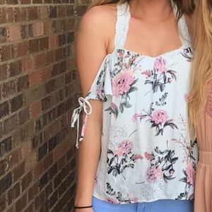 Charlotte Russe floral print top